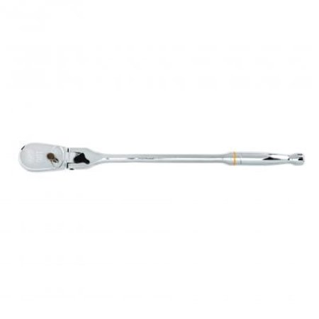 APEX TOOL GROUP Gearwrench® 90 Tooth Locking Flex Head Teardrop Ratchet with 1/2" Drive Tang, 17"L 81362T